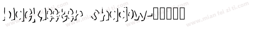 blackleeter shadow字体转换